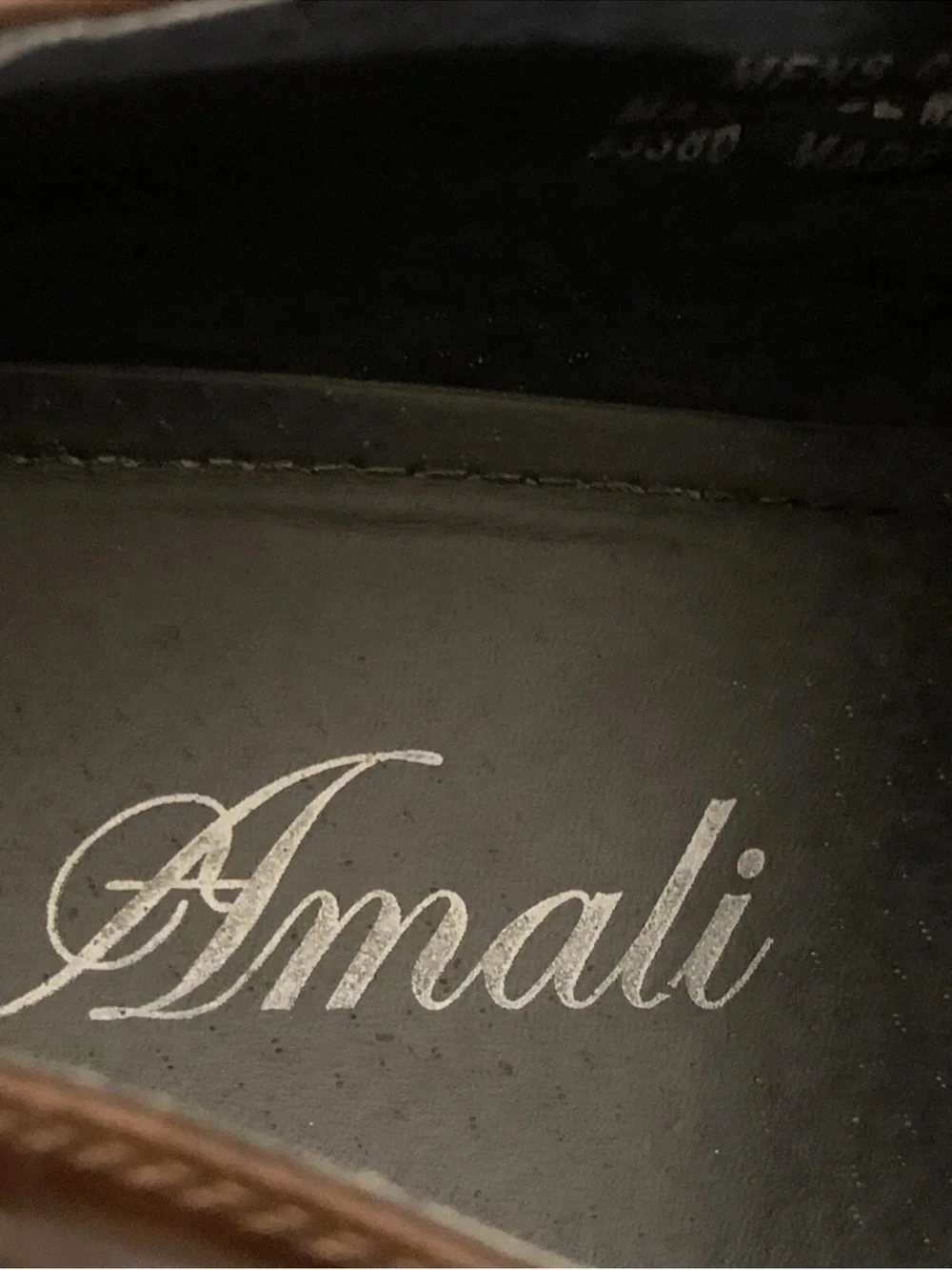 Amali Velvet Men's Sz 10 Slip‎ On Tuxedo Designer Dress Shoes Brown